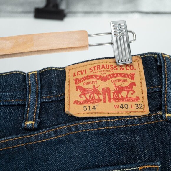 Levi's Men’s 514 Straight Fit Jeans W40 L32 - Picture 5 of 5